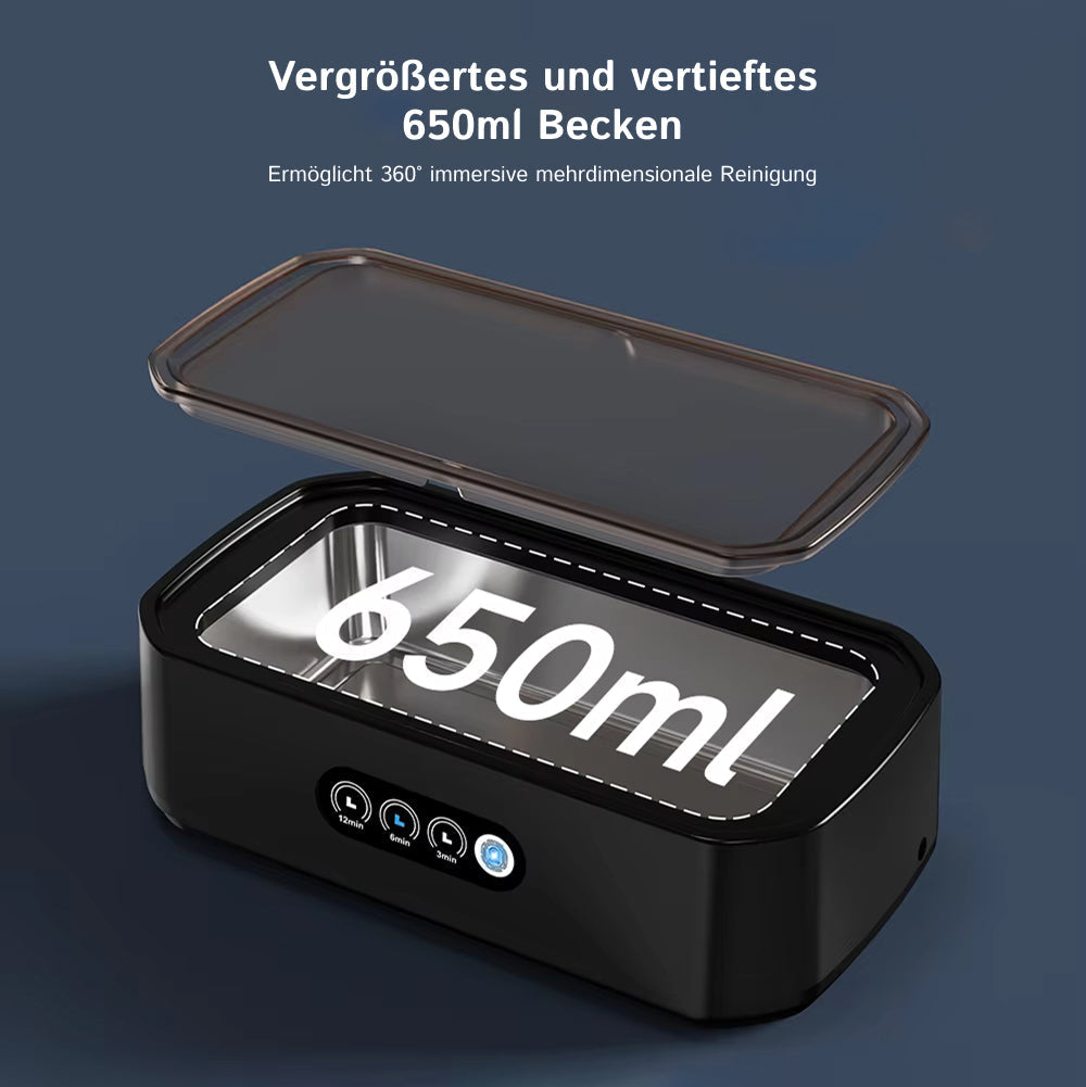LustGemi Ultraschallreiniger Brille