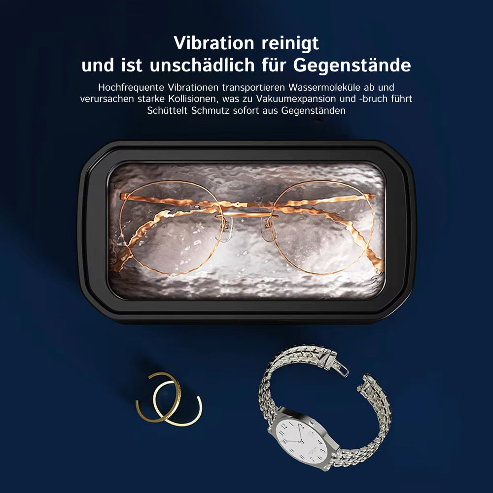 LustGemi Ultraschallreiniger Brille