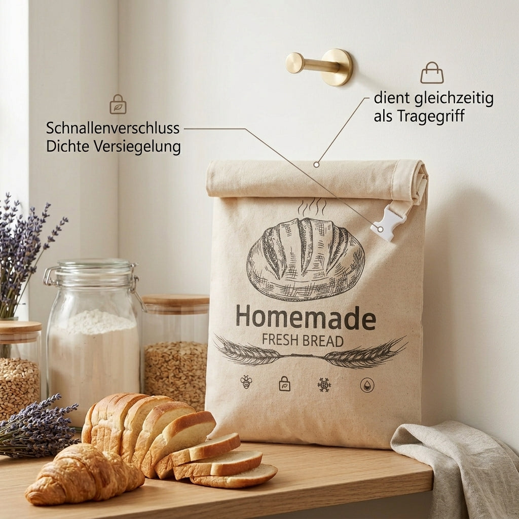 BeeBredix Bienenwachs Brotbeutel