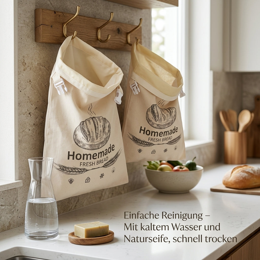 BeeBredix Bienenwachs Brotbeutel