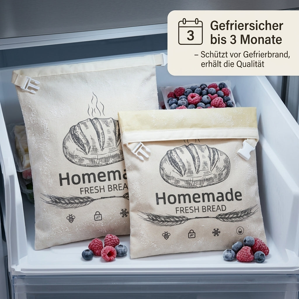 BeeBredix Bienenwachs Brotbeutel