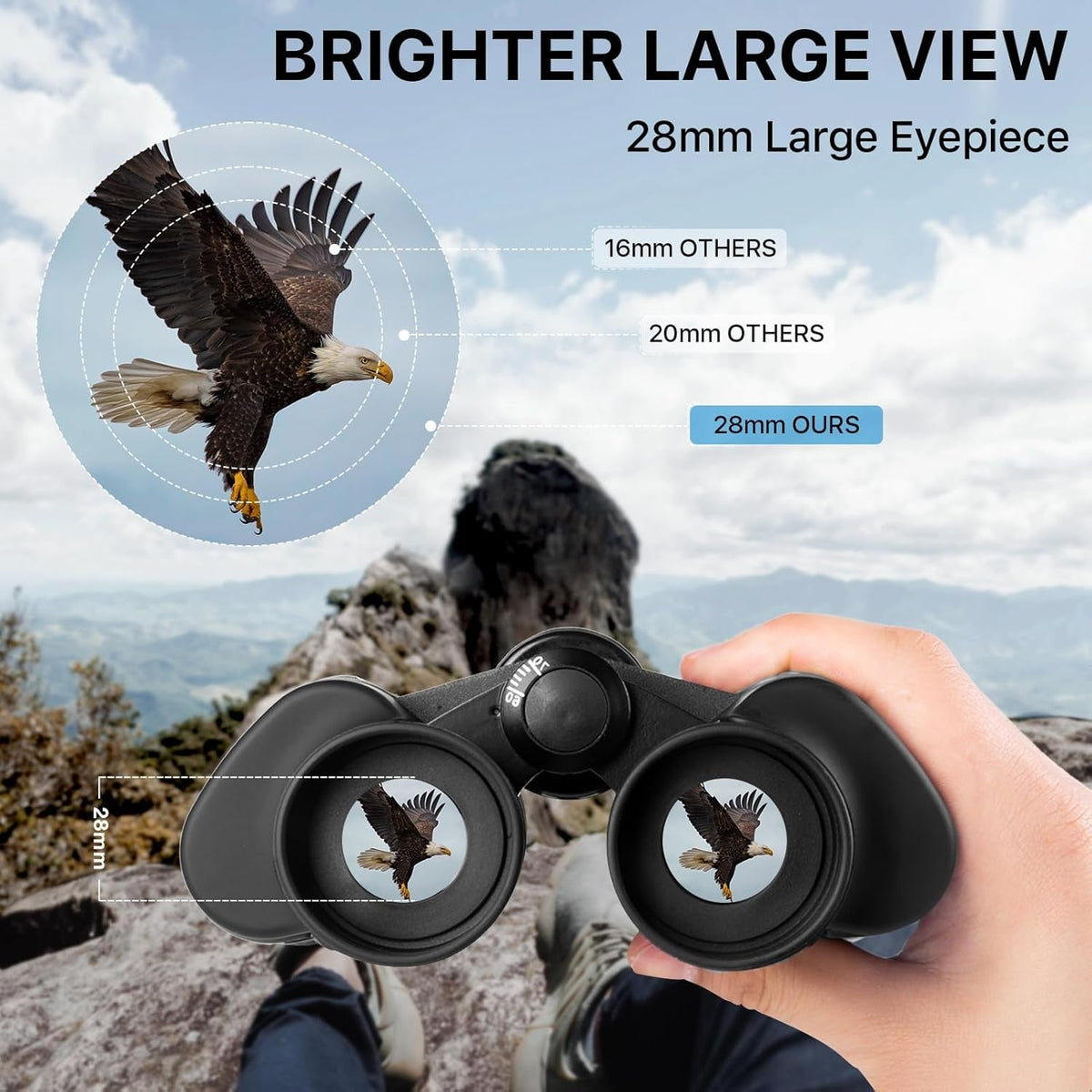 AviZoome Binoculars For Bird Watching