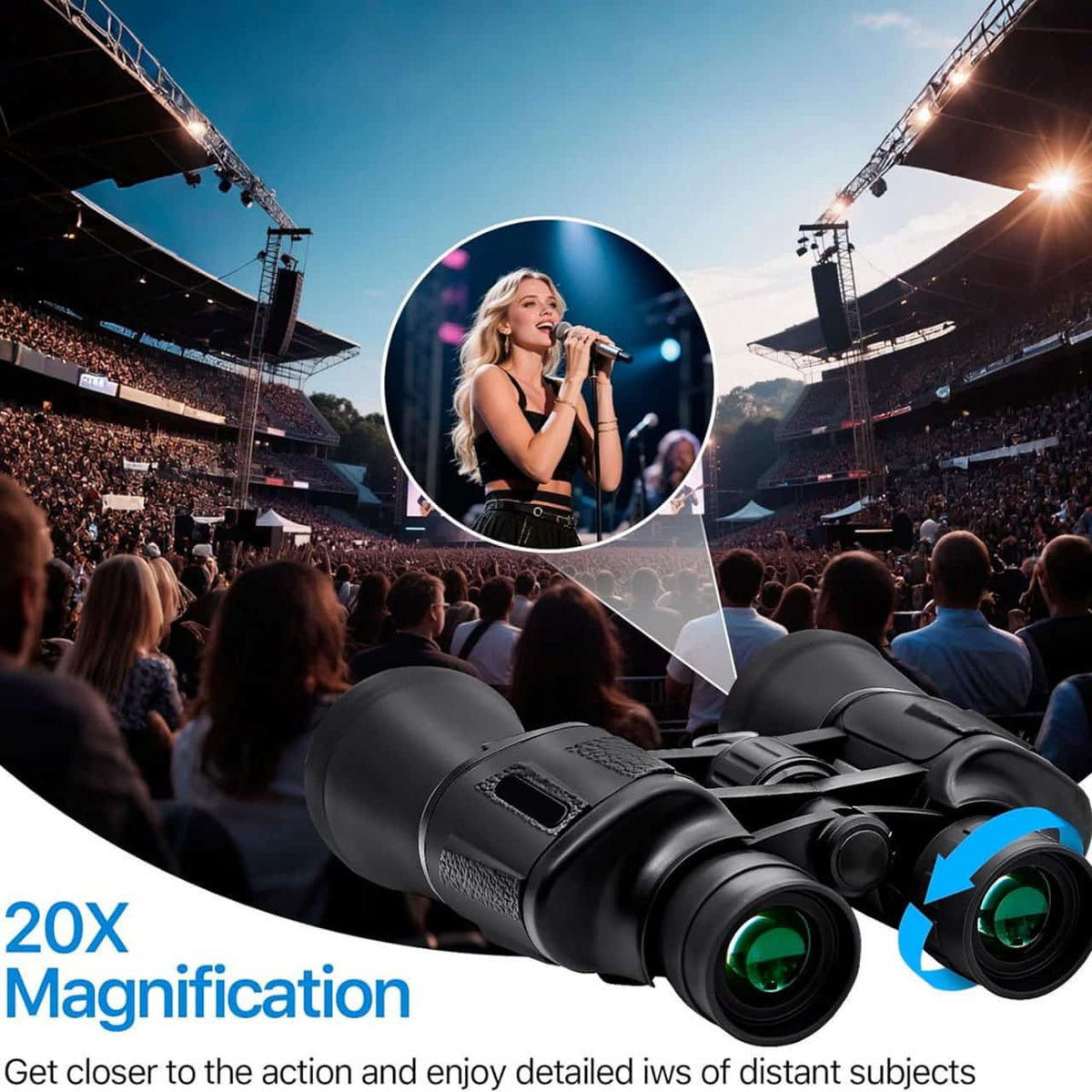 AviZoome Binoculars For Bird Watching