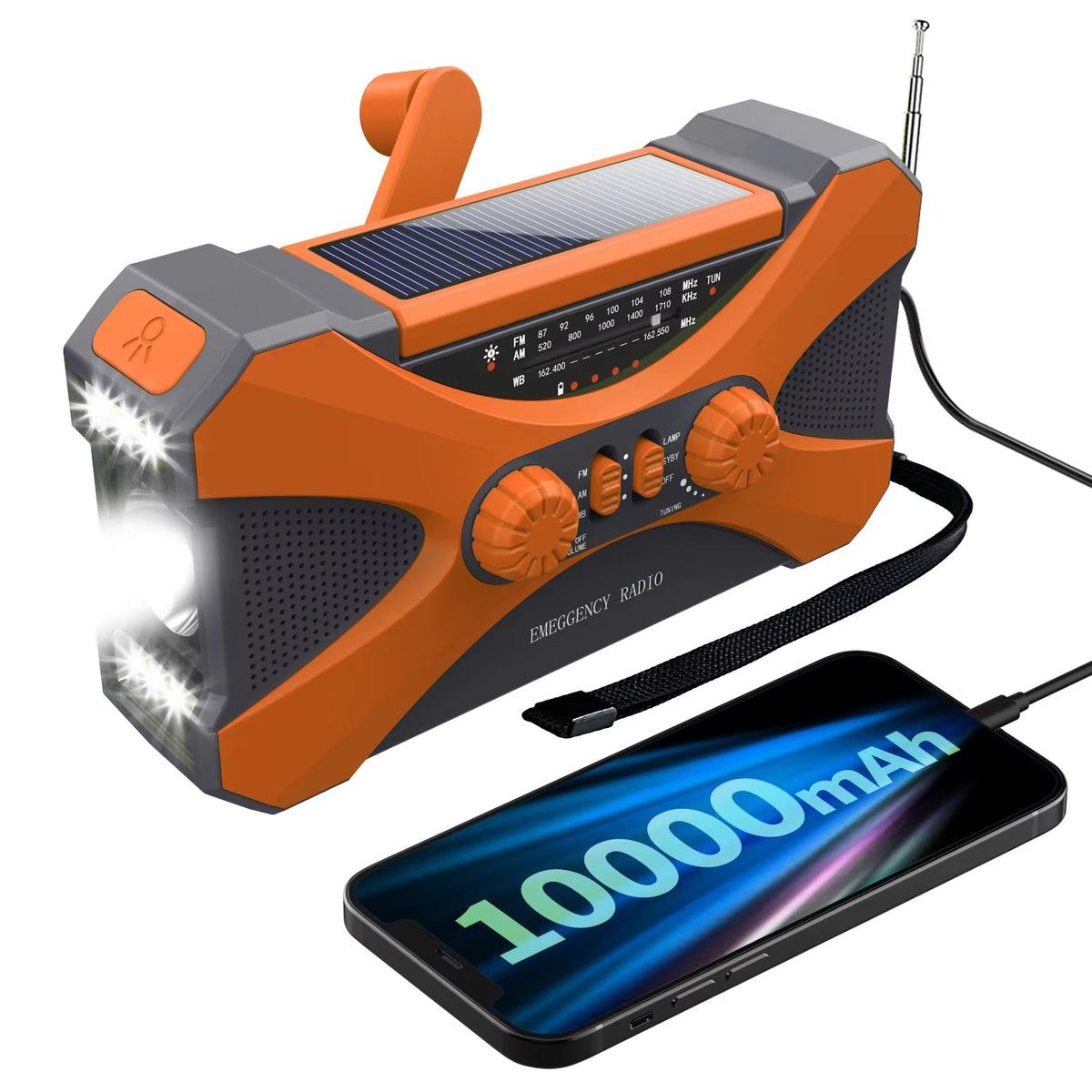 CrisyCom Kurbelradio