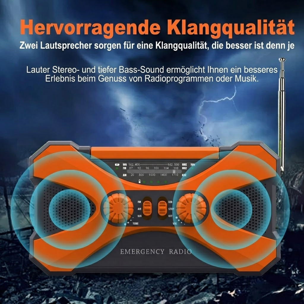 CrisyCom Kurbelradio