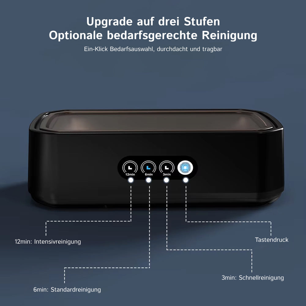 LustGemi Ultraschallreiniger Brille
