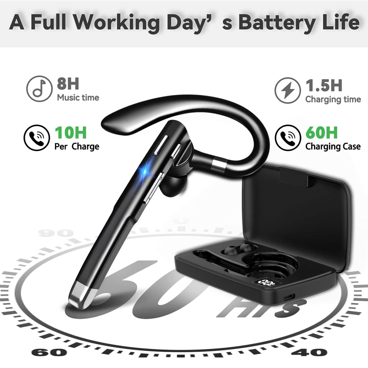EzyTalux Hands Free Headset