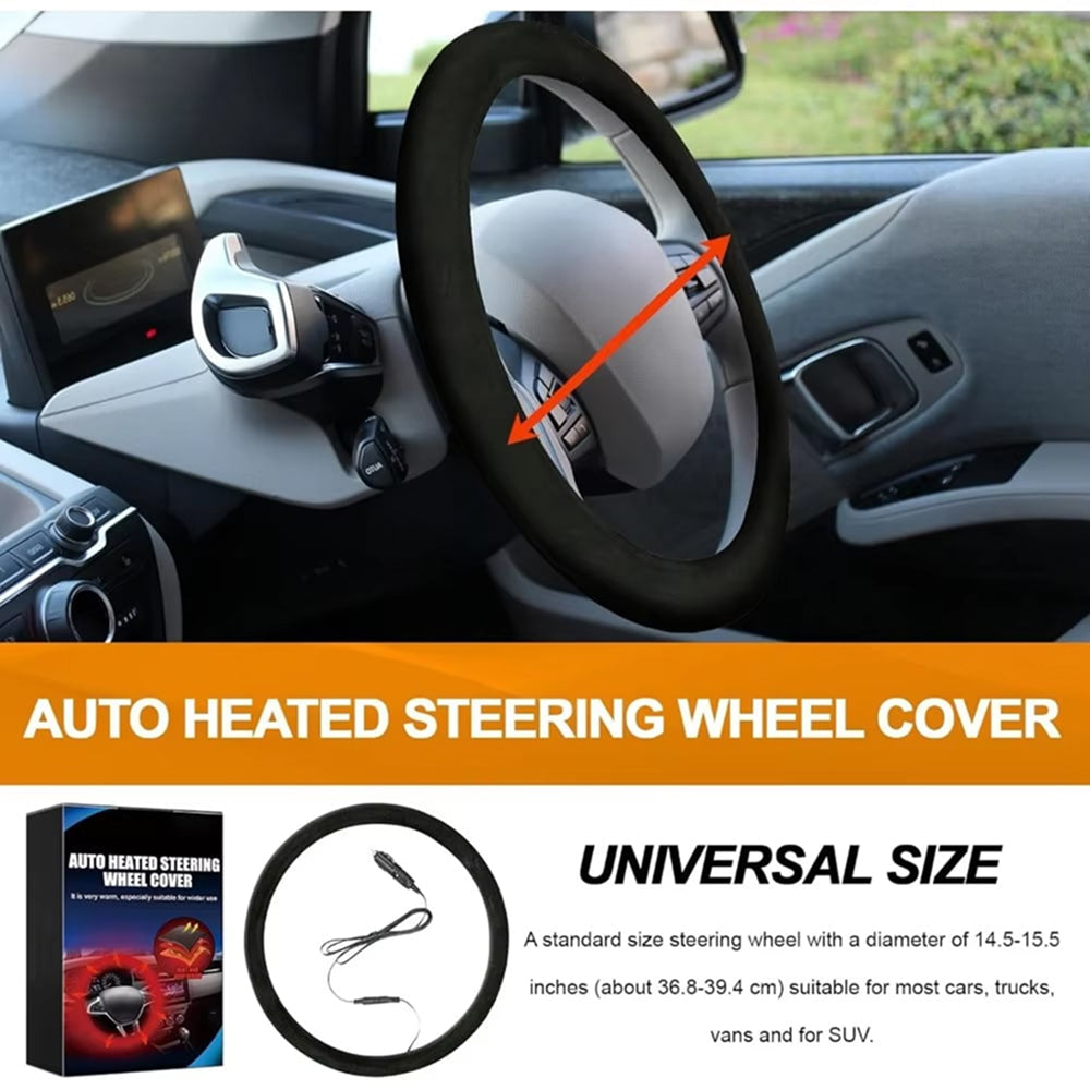 GripyHeat Heated Steering Wheel Cover