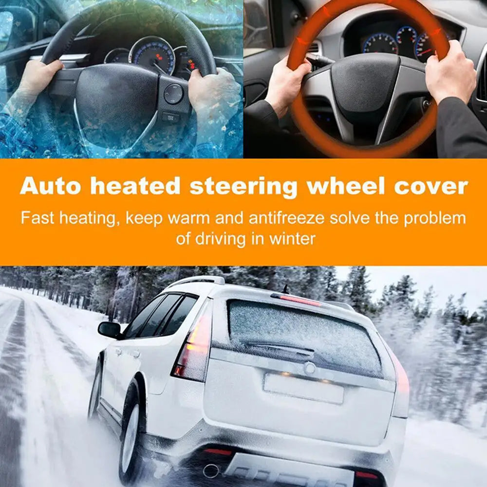 GripyHeat Heated Steering Wheel Cover