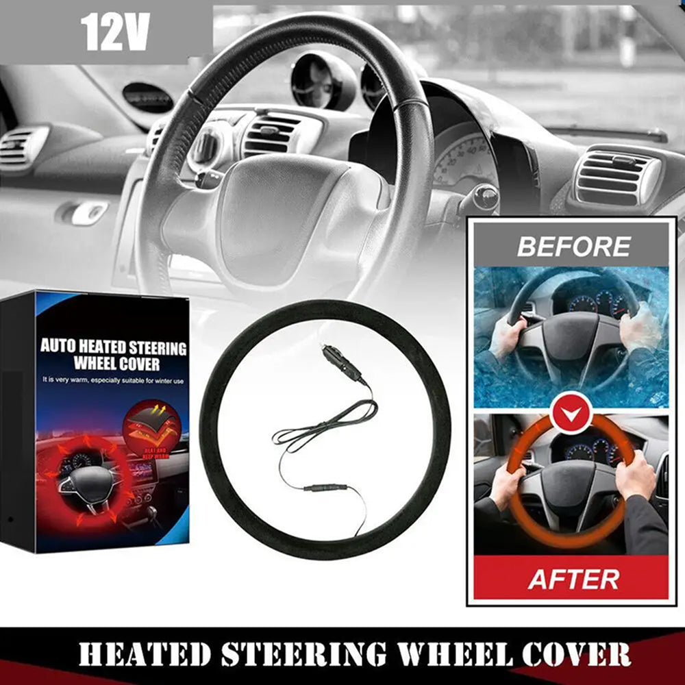GripyHeat Heated Steering Wheel Cover