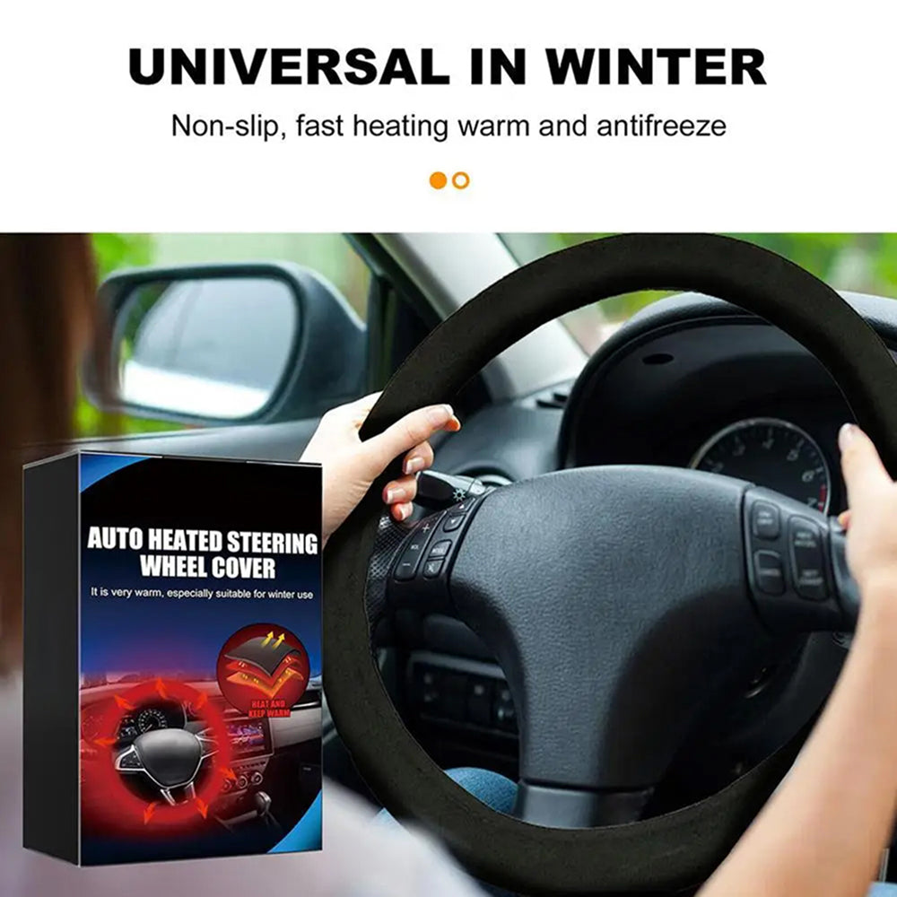 GripyHeat Heated Steering Wheel Cover