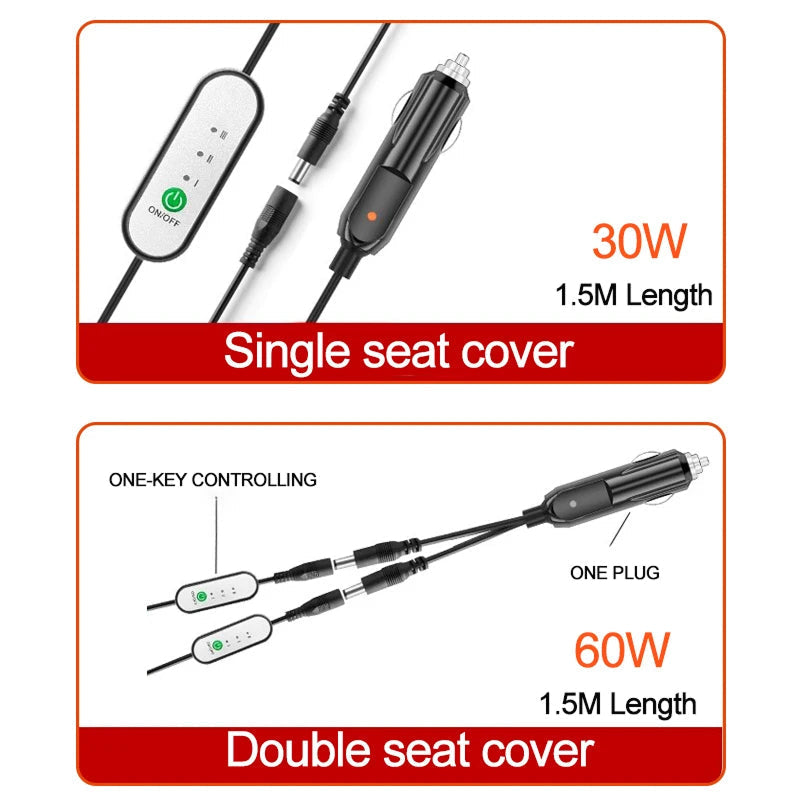 SeatCozie Beheizter Autositzbezug