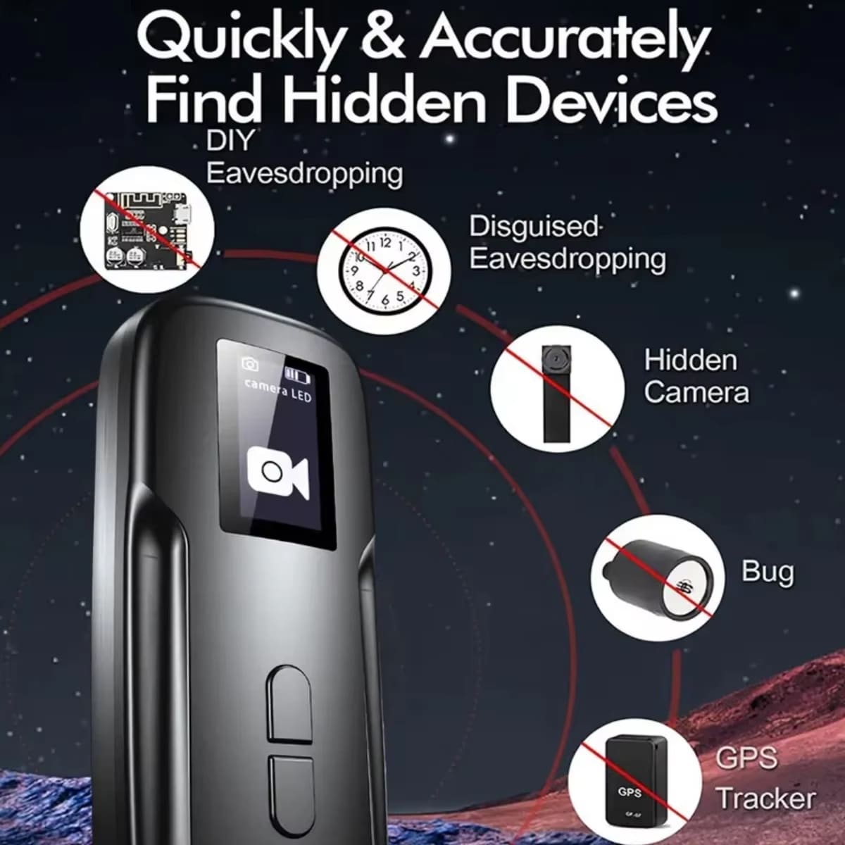 SnifRect Hidden Camera Detector