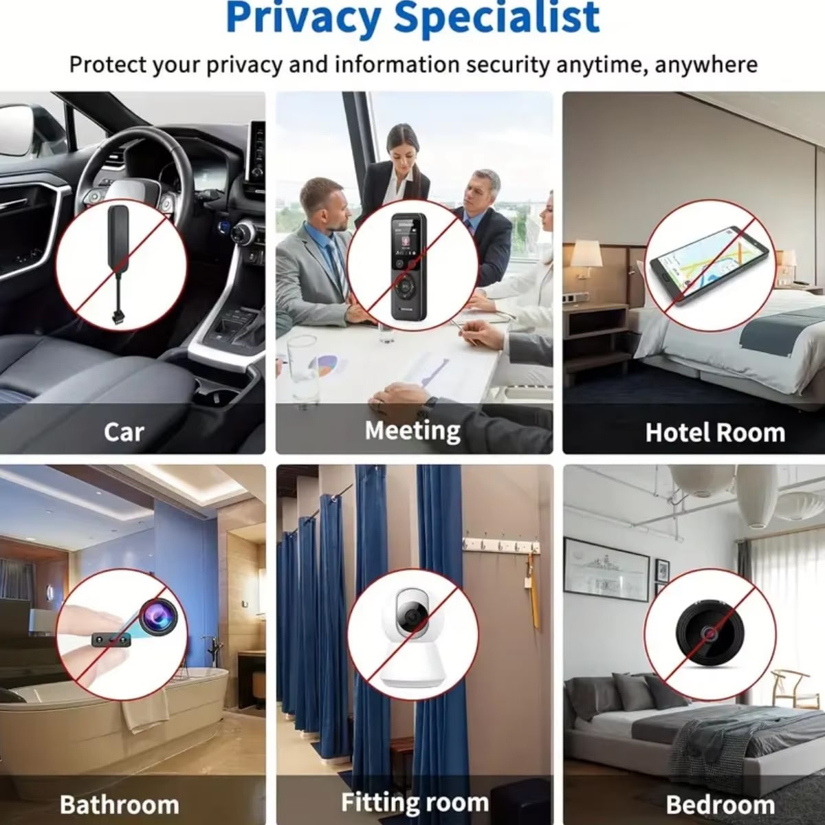 SnifRect Hidden Camera Detector