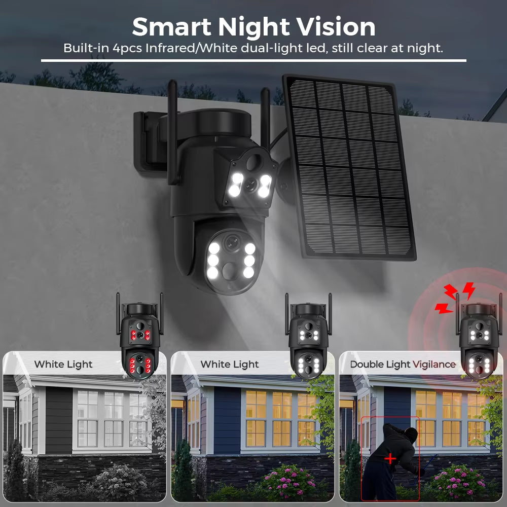 SuniXpert Solarbetriebene Überwachungskamera