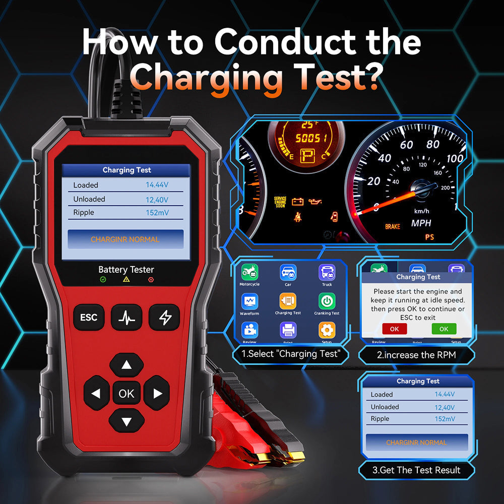 VoltDiag Autobatterietester