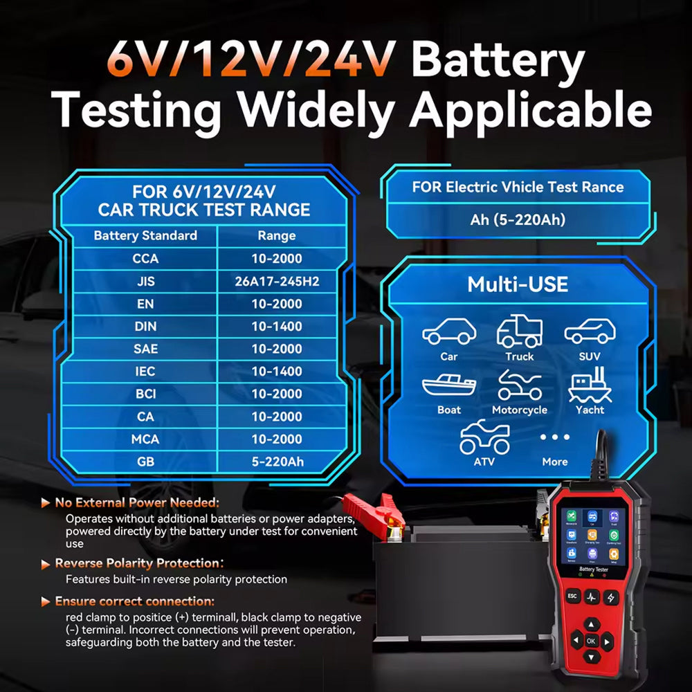 VoltDiag Autobatterietester