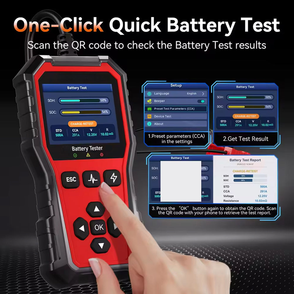 VoltDiag Autobatterietester