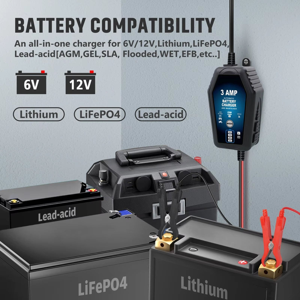 Voltebax Battery Maintainer